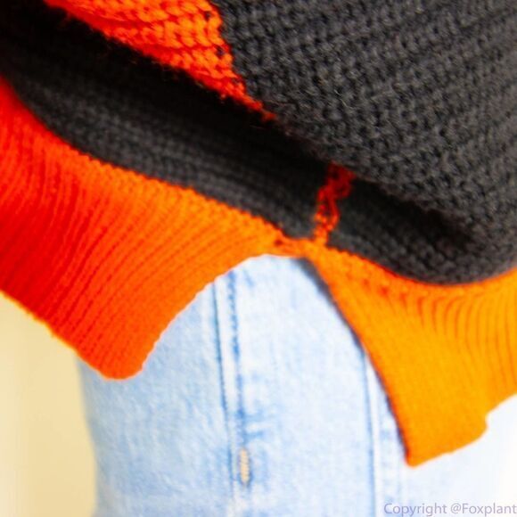 Moon & Madison women's color block cropped sweater,‎ size M - Picture 10 of 16